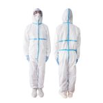 Medische beschermende kleding voor eenmalig gebruik ter bescherming van het hele lichaam tegen epidemieën in laboratoria